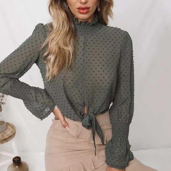 Tops - Tie Front Top